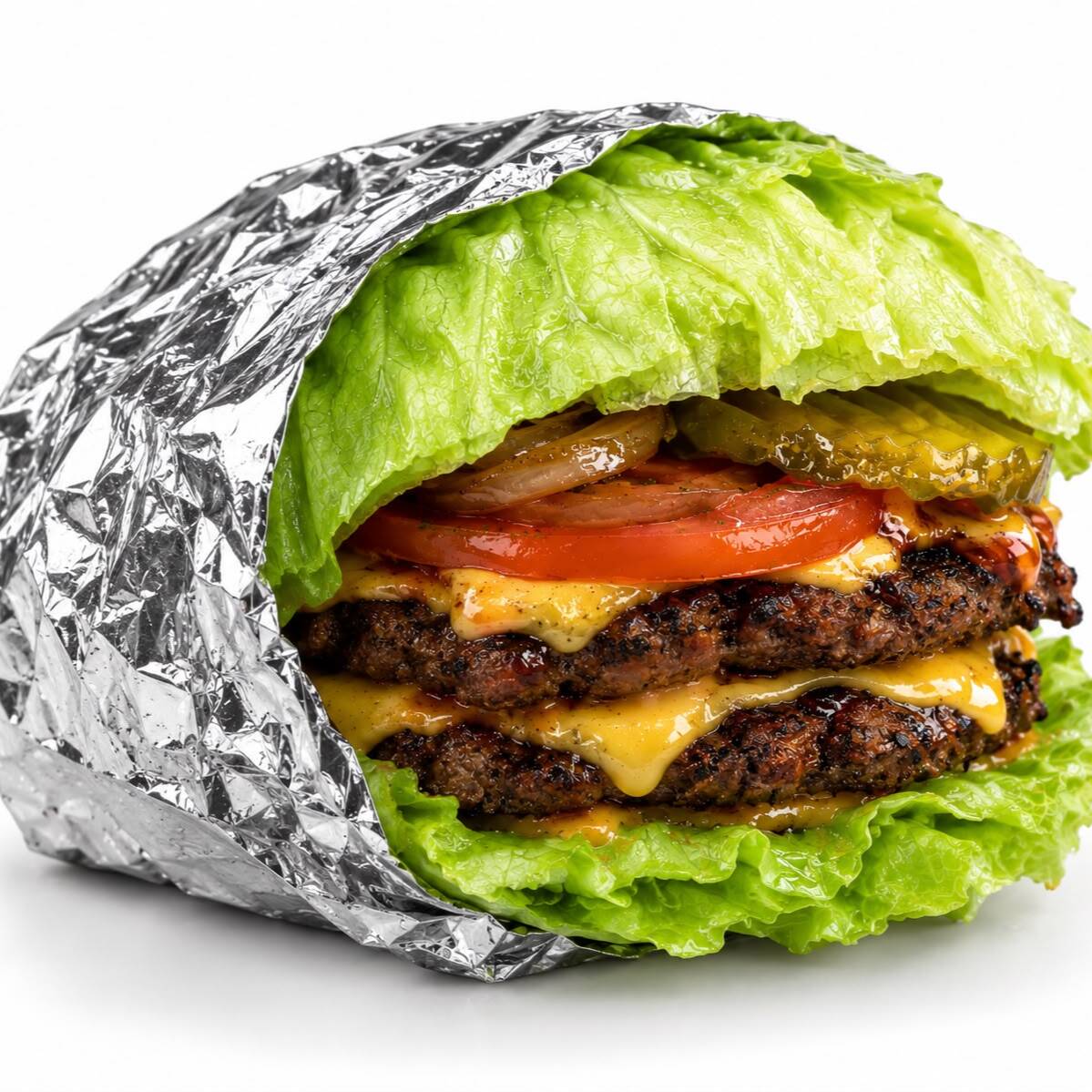 Hamburguesa Keto (Sin pan) Doble