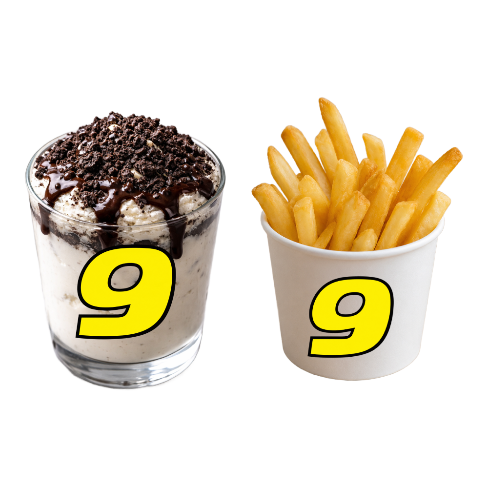 Ráfaga OREO + Papas Pequeñas