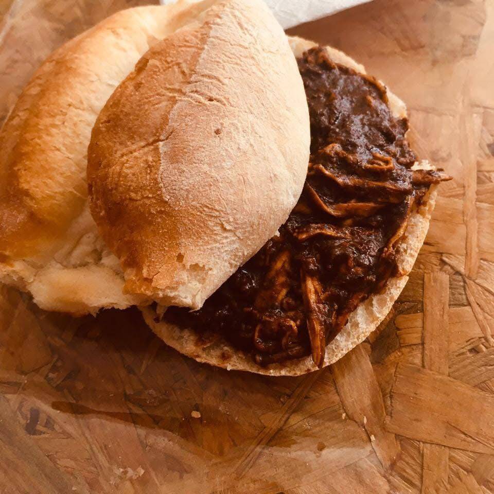 Torta de Mole con pollo