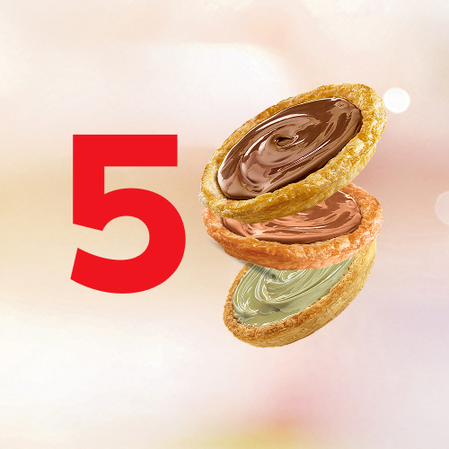 Ei, pessoal! Atenção para essa tentação: Combo 5 Folhadas Doces! Vem se deliciar com essas folhadas crocantes e recheadas com os sabores mais irresistíveis. Corre pro Habib's e aproveita essa promoção deliciosa! É por tempo limitado!