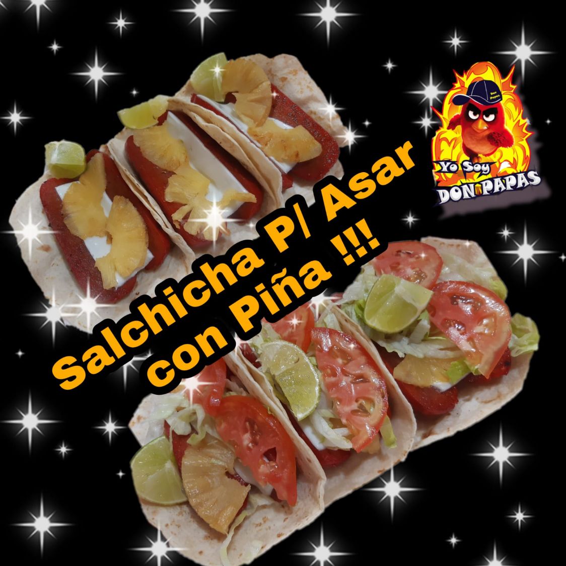 Orden de Tacos de Salchicha para Asar