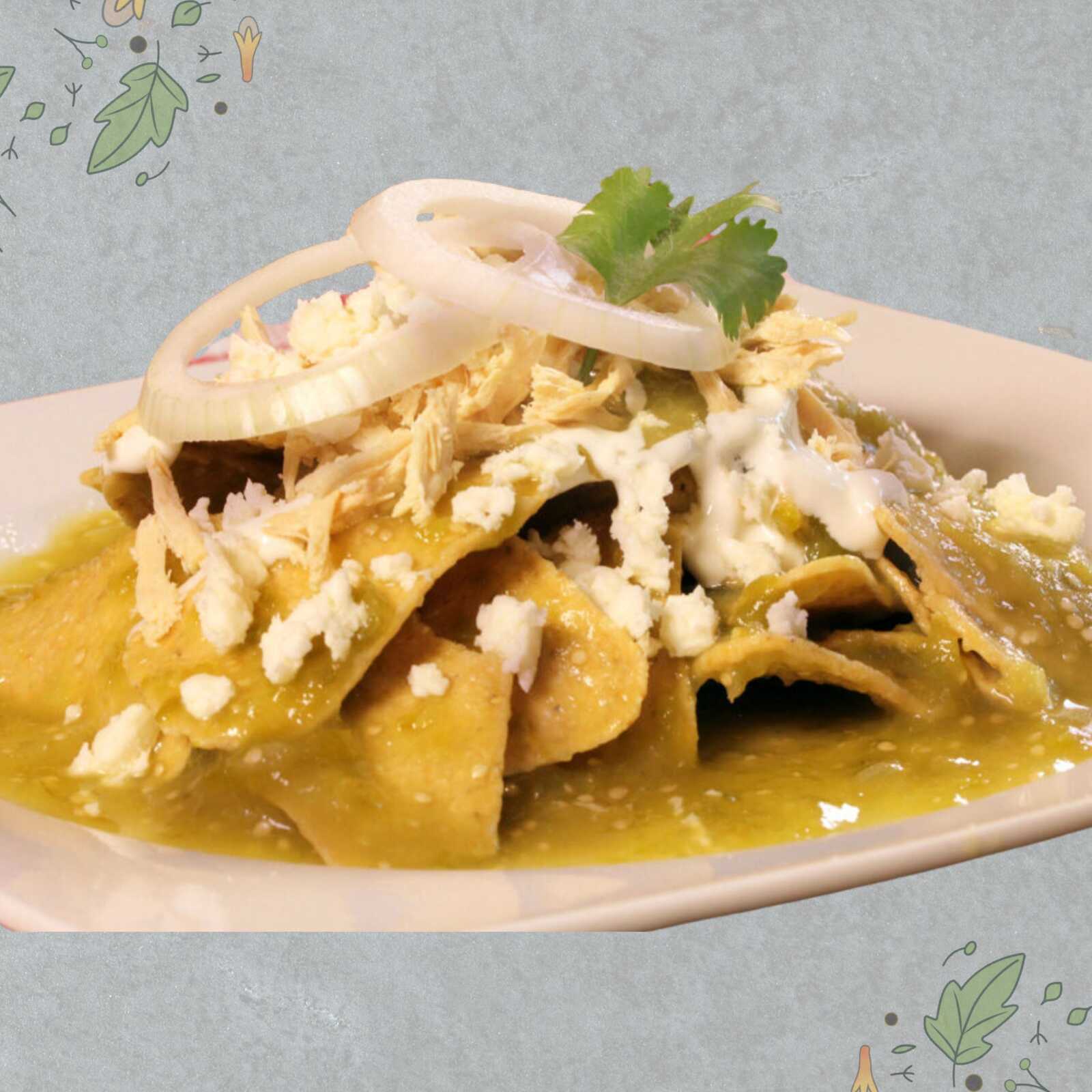 Chilaquiles con Pollo