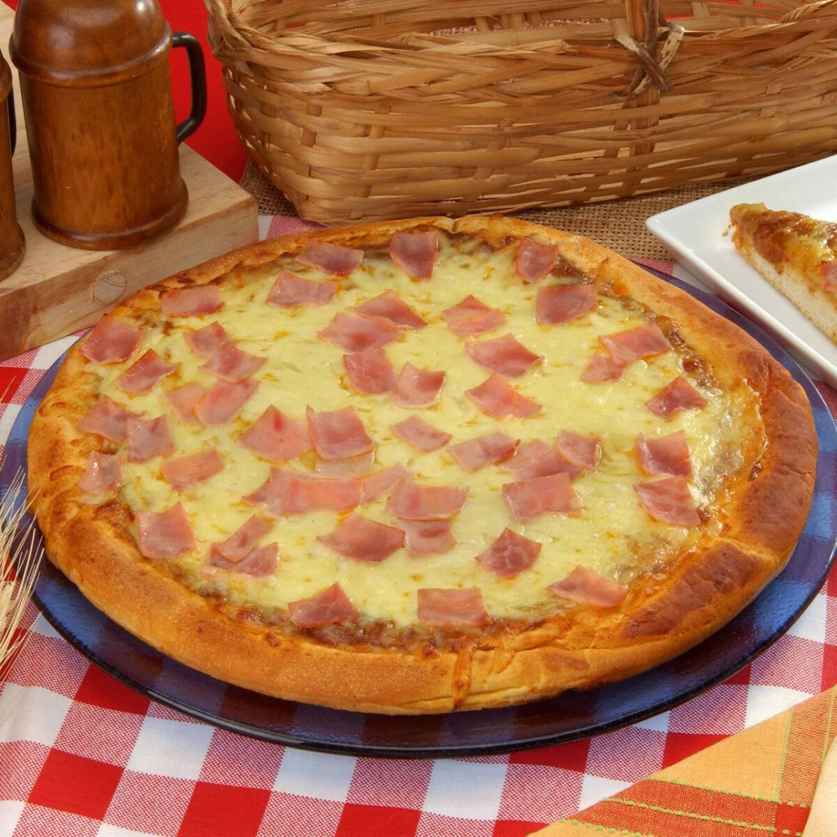 Pizza de Jamon
