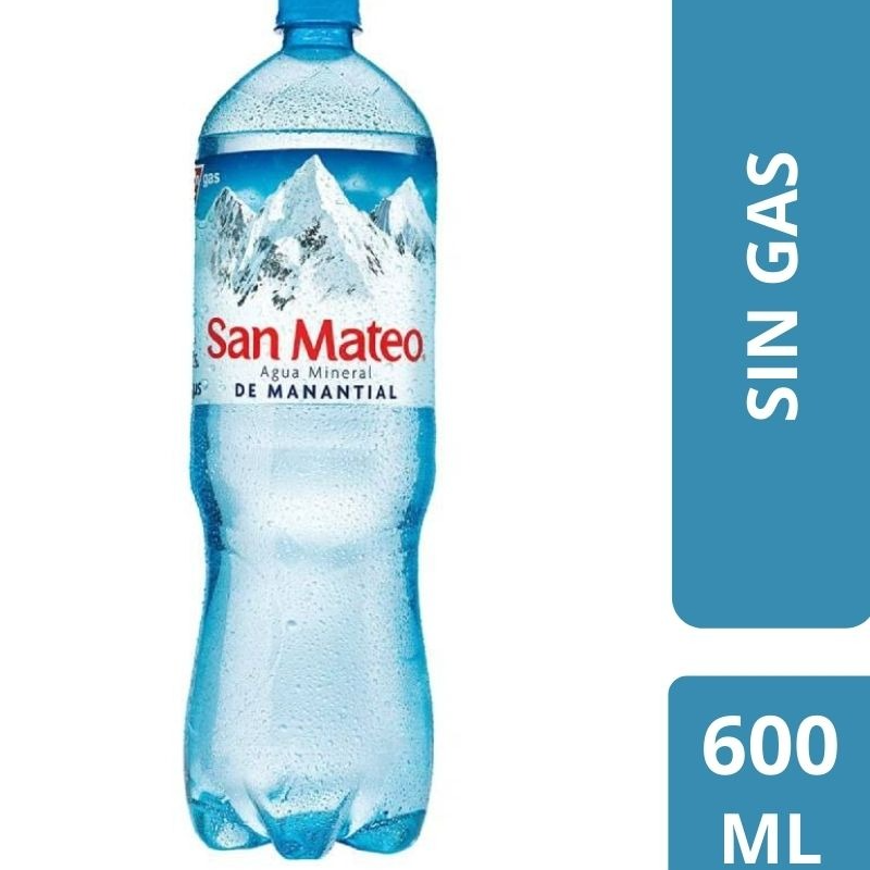 Agua San Mateo 600 ml