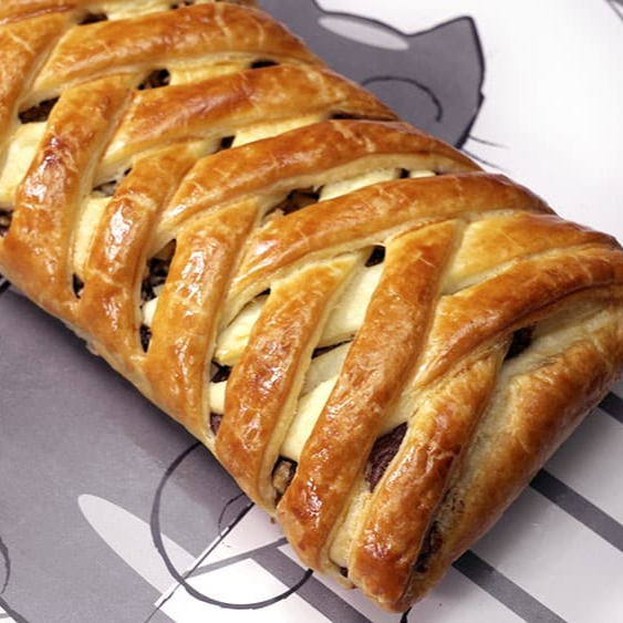 Trenza con Chispas de Chocolate