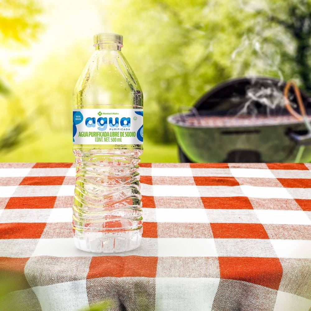 Agua Natural 1 Litro Members Mark