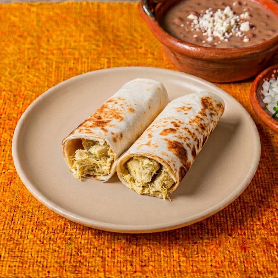 Burrito Asado en Verde