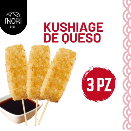 Kushiage de Queso 3 Piezas