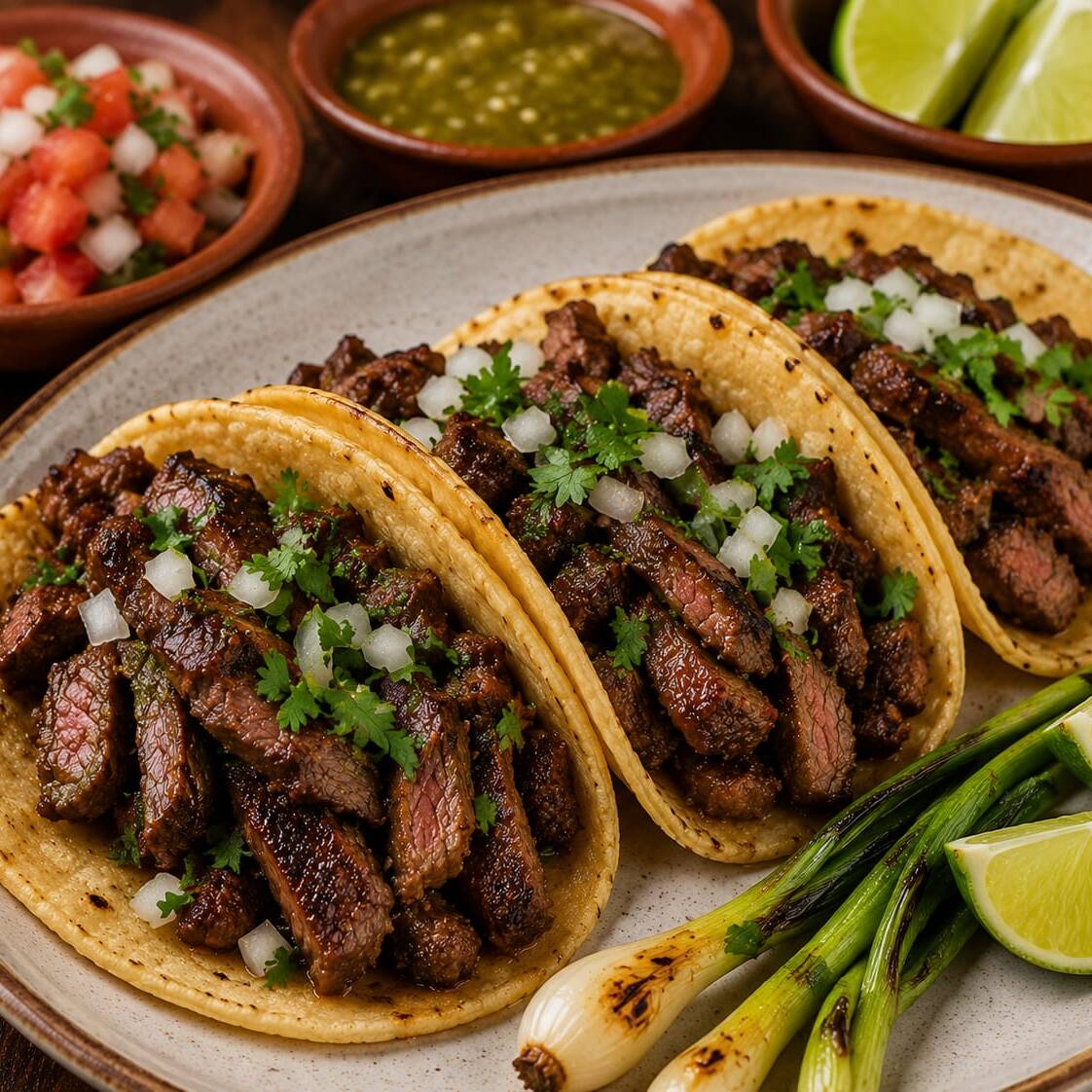 TACOS DE ARRACHERA