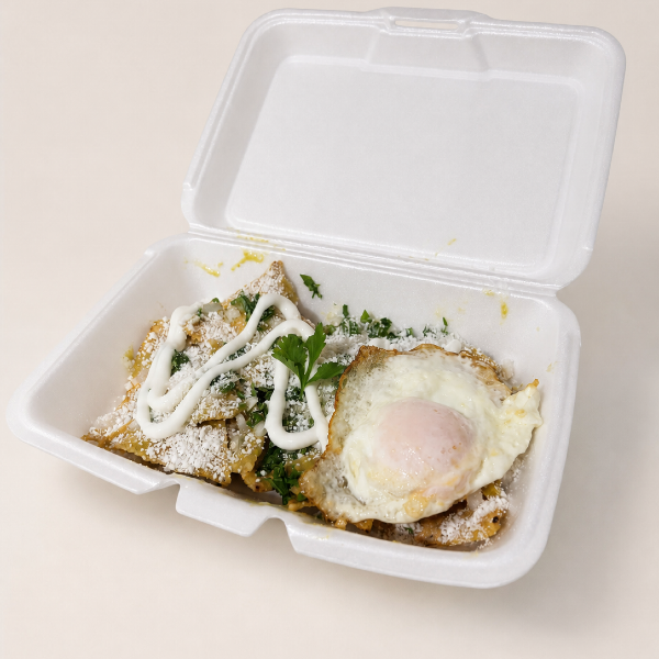 Chilaquiles con Huevo