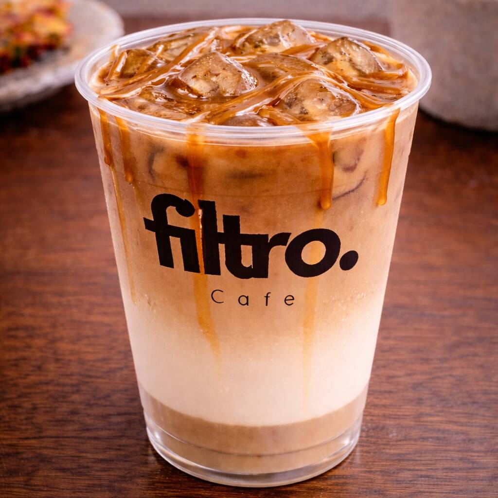 Latte caramel helado (450 ml)