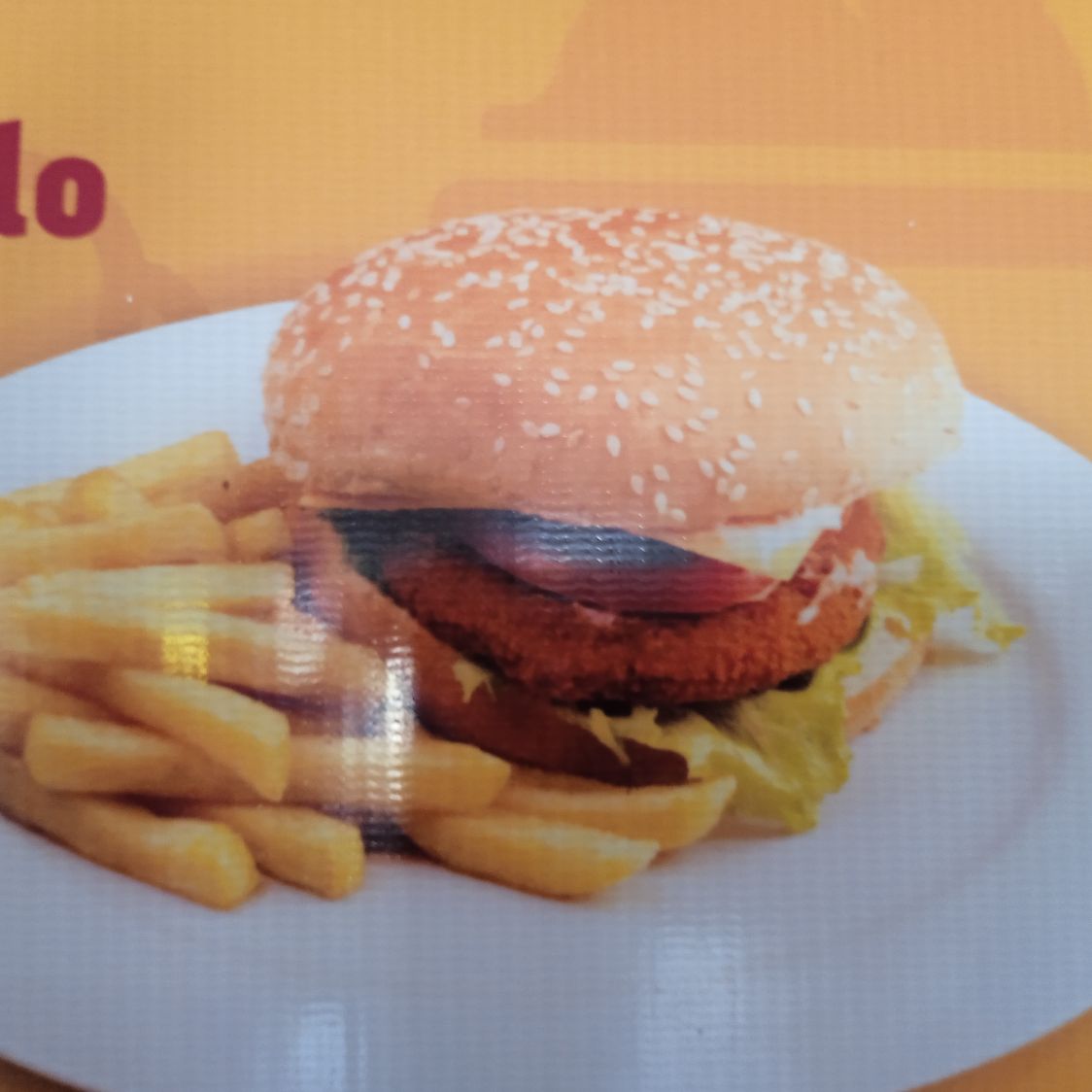 Hamburguesa Rekargada Apanada de Pollo