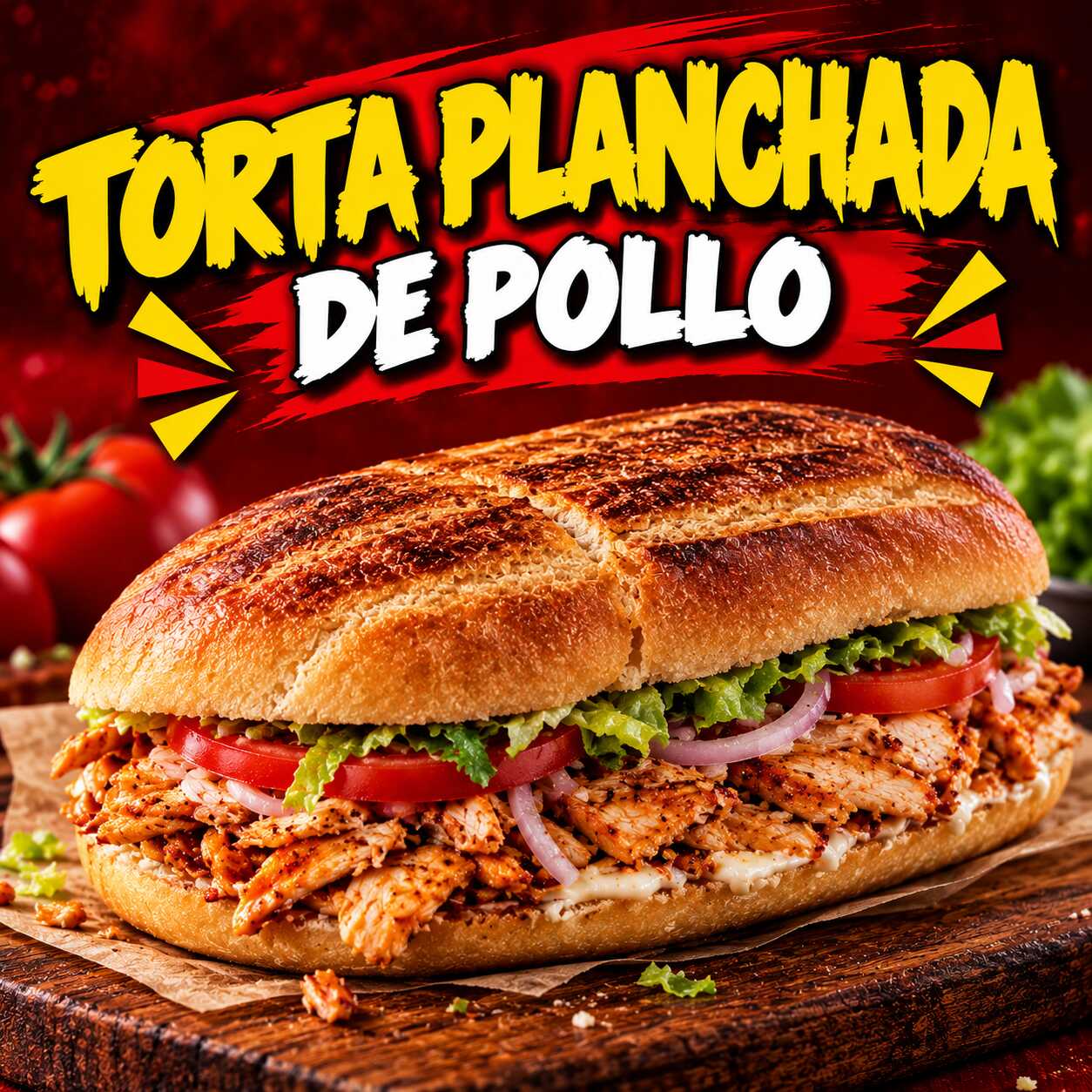 TORTA PLANCHADA DE POLLO