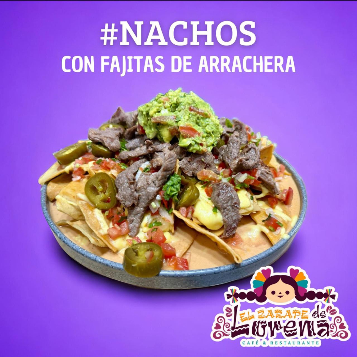 Nachos con Puntas de Arrachera