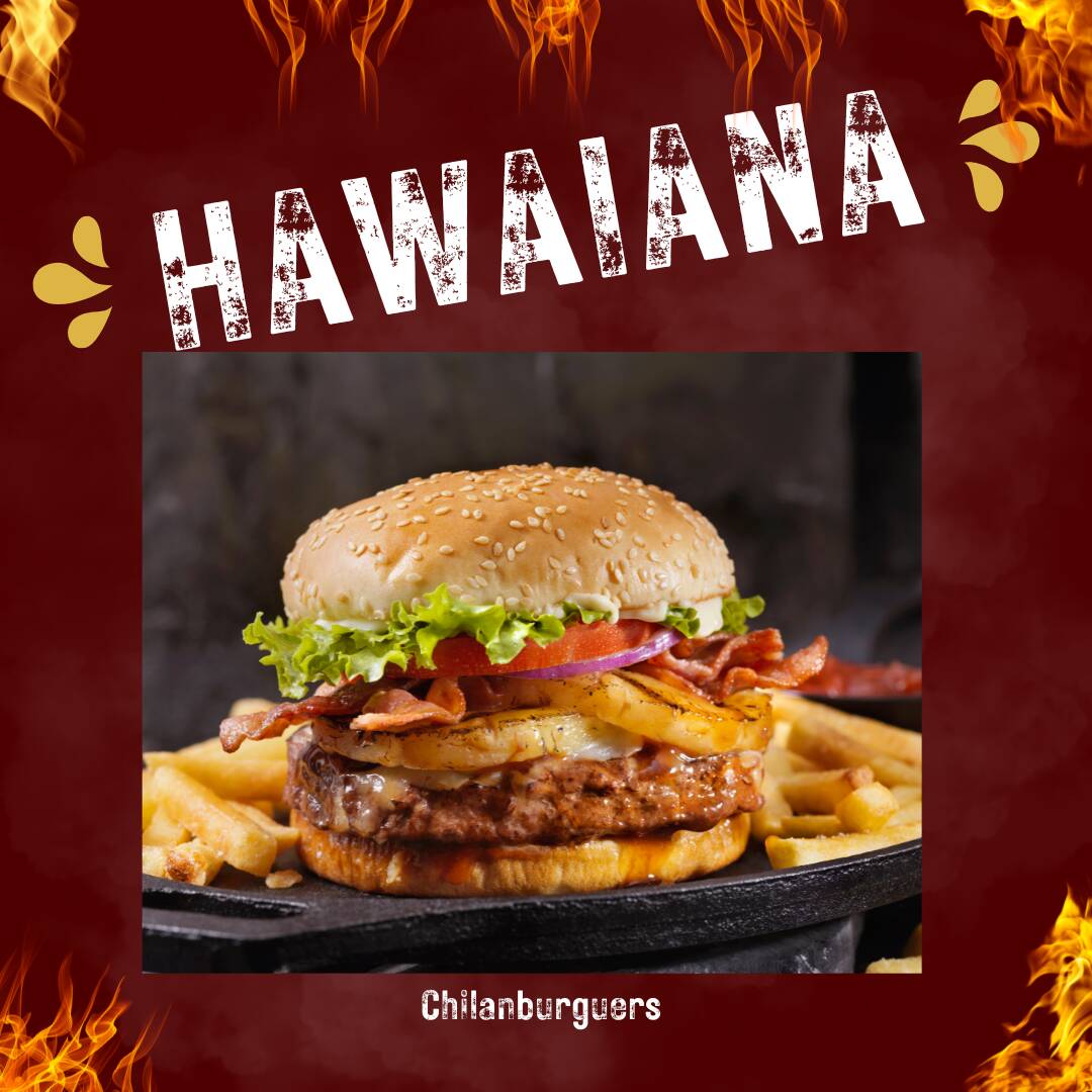 Hamburguesa Tocino con Papas