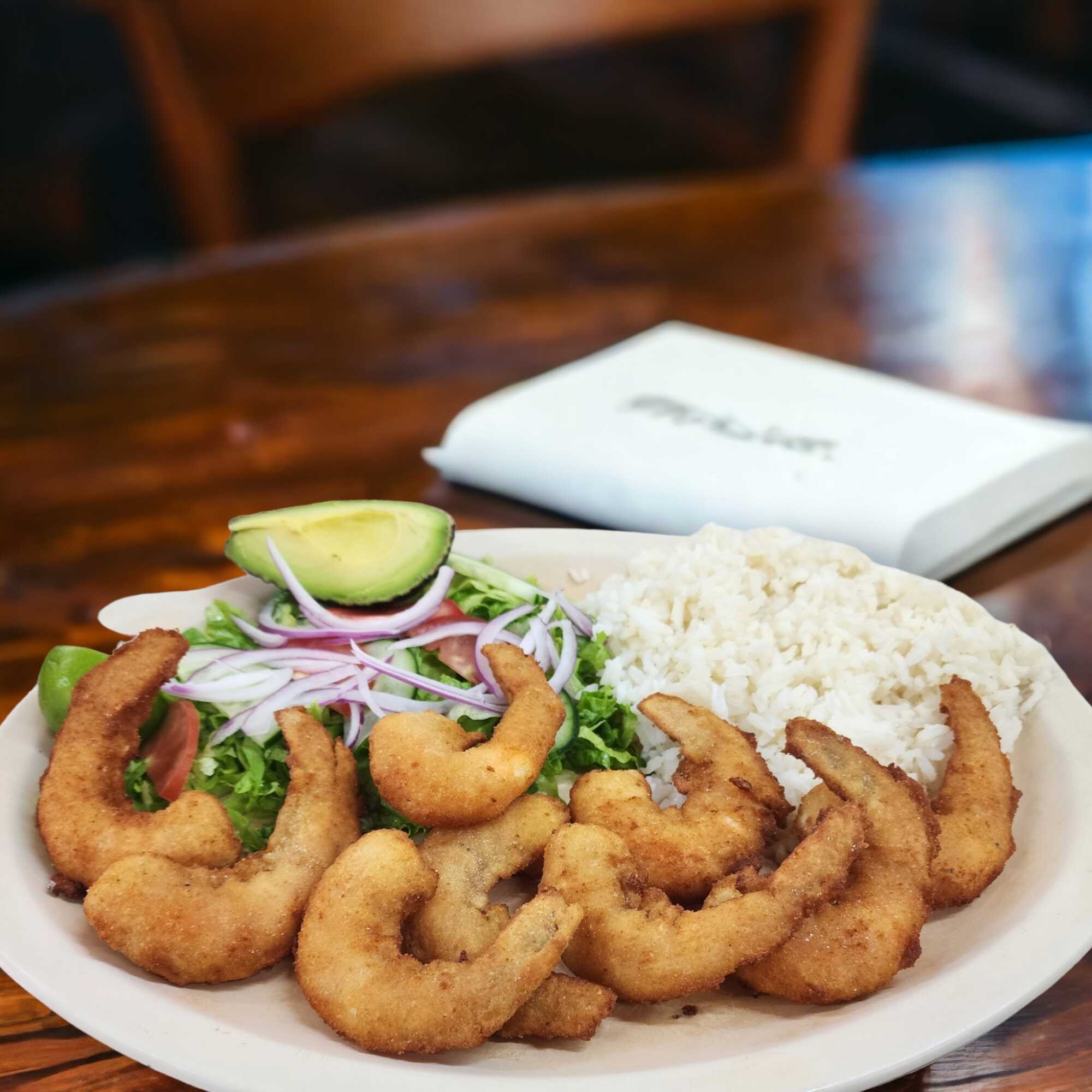 Camarones Empanizados
