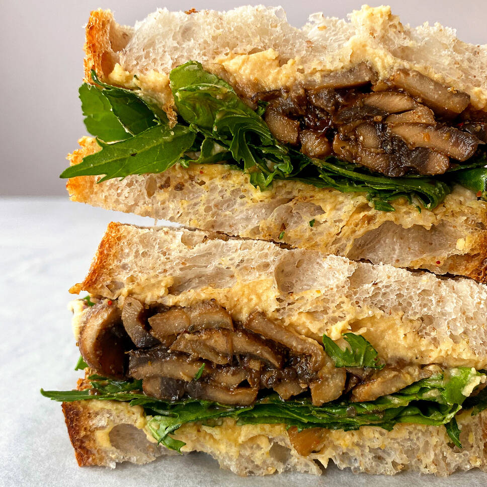 Sandwich Champiñones
