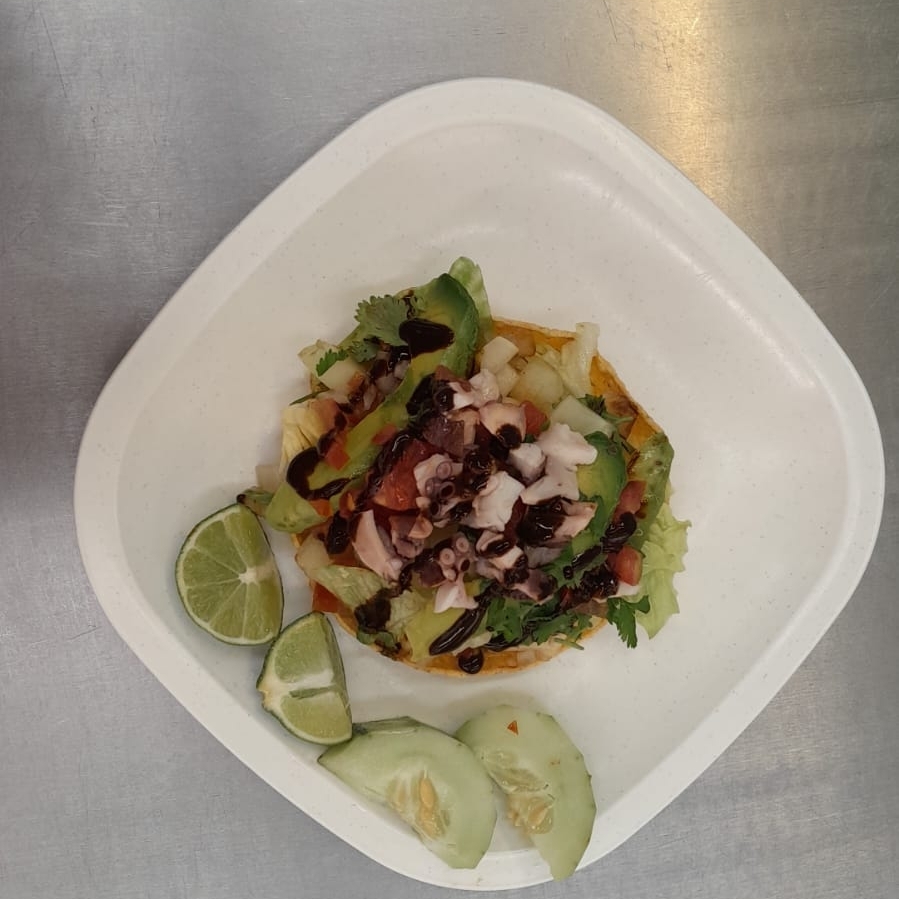 Tostada de Pulpo