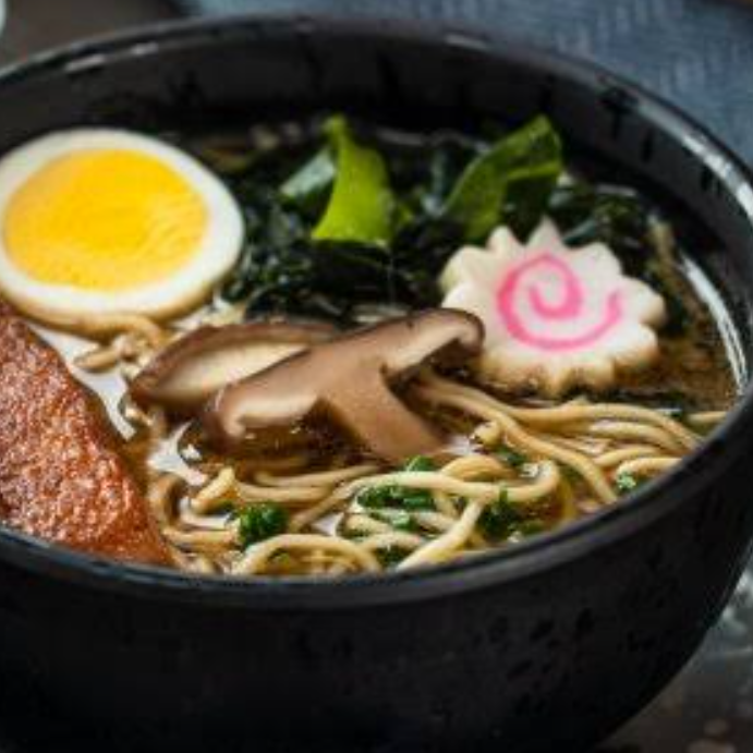 Ramen de tocino