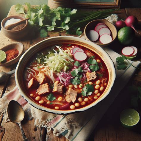 Pozole Rojo Mixto