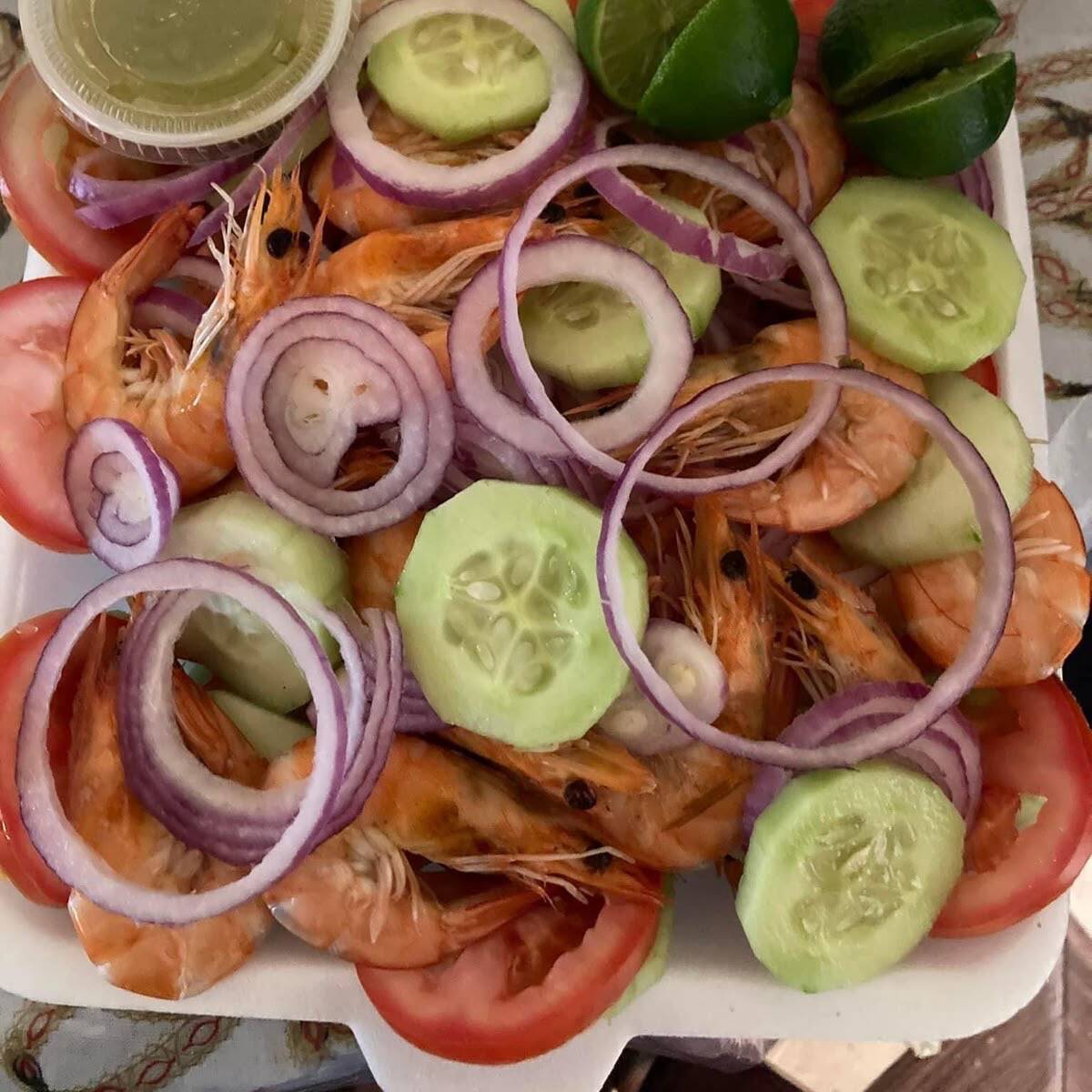 Ensalada de Camarón