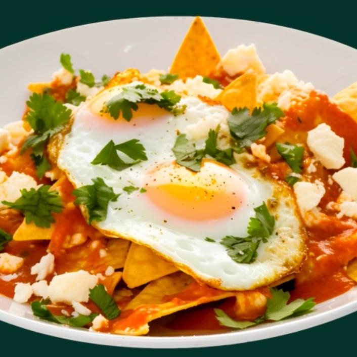 Chilaquiles con Huevo
