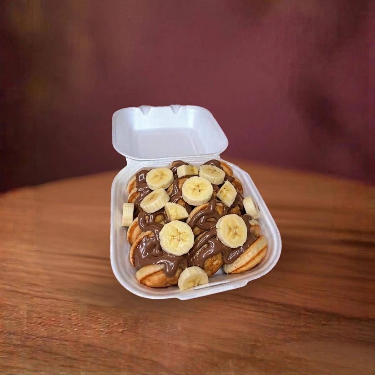 Mini Hot Cakes NUTELLA y Platano