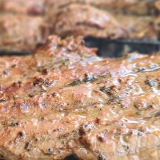 Plato de Arrachera a la BBQ Estilo Texas