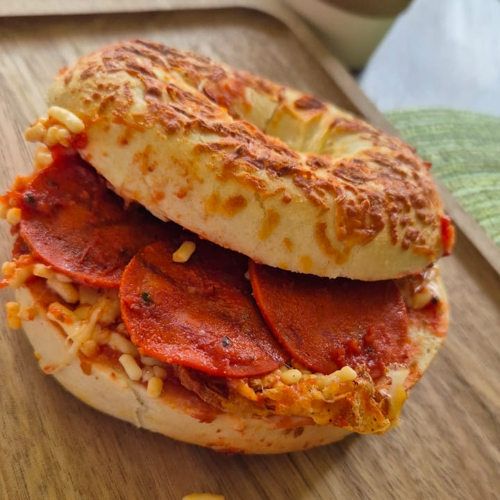 Bagel de Pepperoni