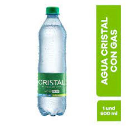 Agua Con Gas 600 Ml