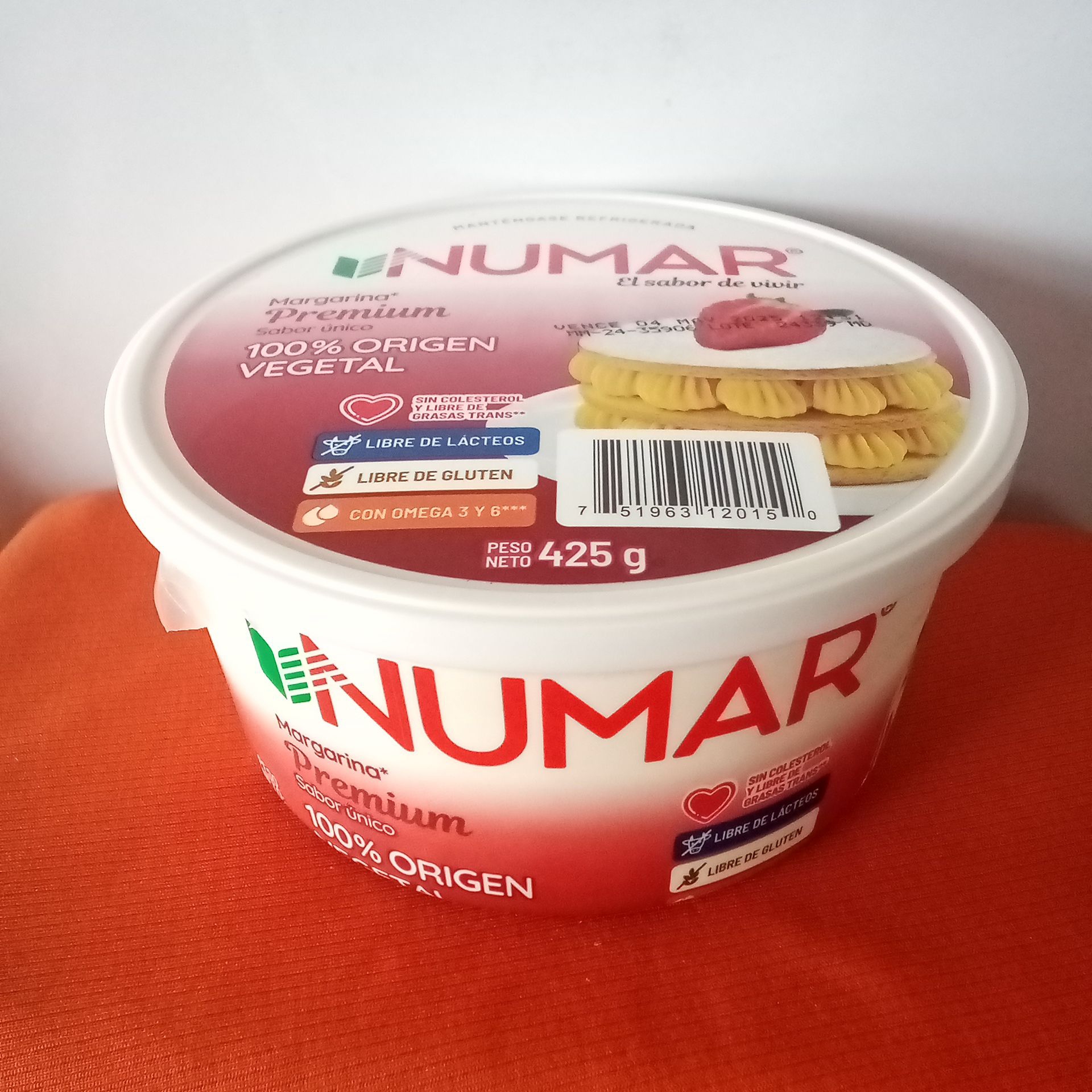 Margarinas Premium Taza Numar 425g