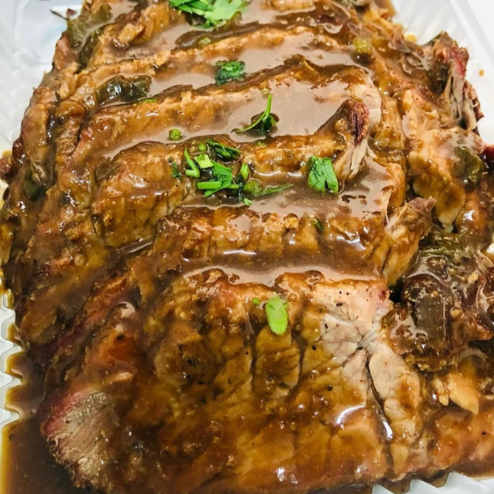 Carne Assada fatiada