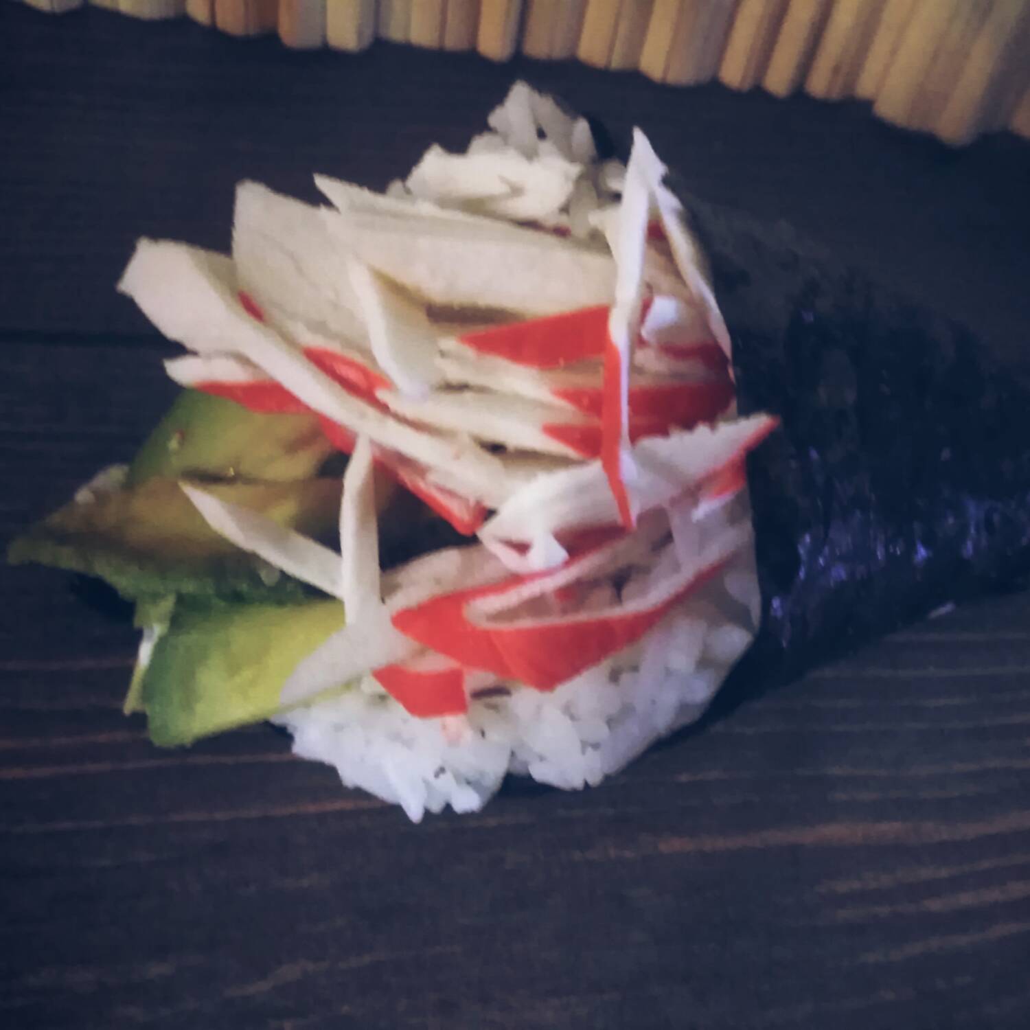 Temakis (cono) surimi
