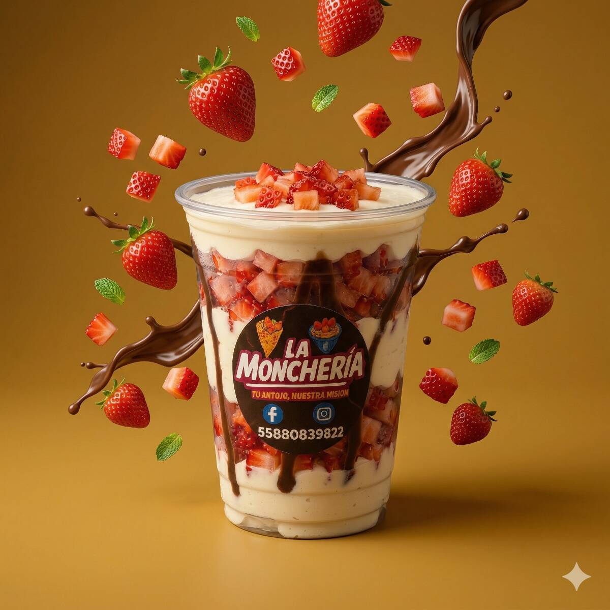 Fresas con Crema