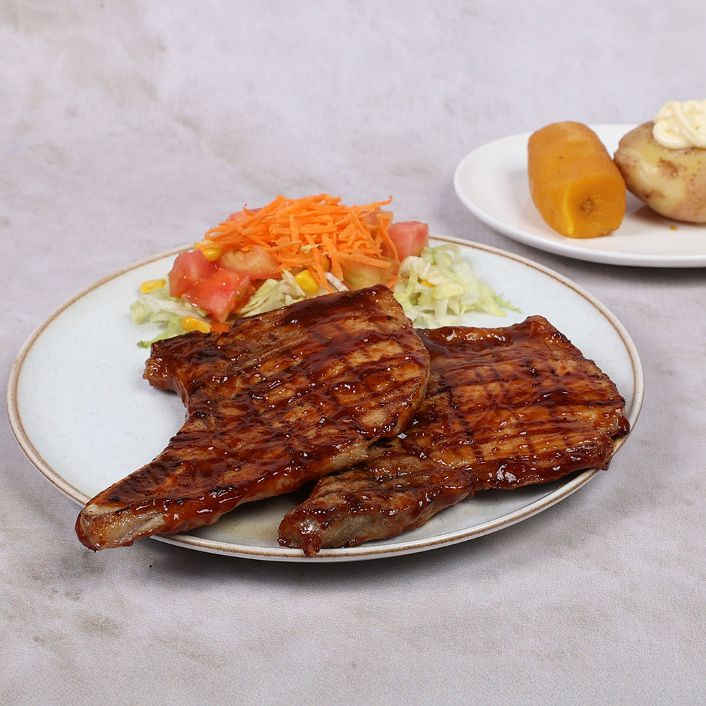 Chuletón de Cerdo en salsa BBQ *Nuevo*