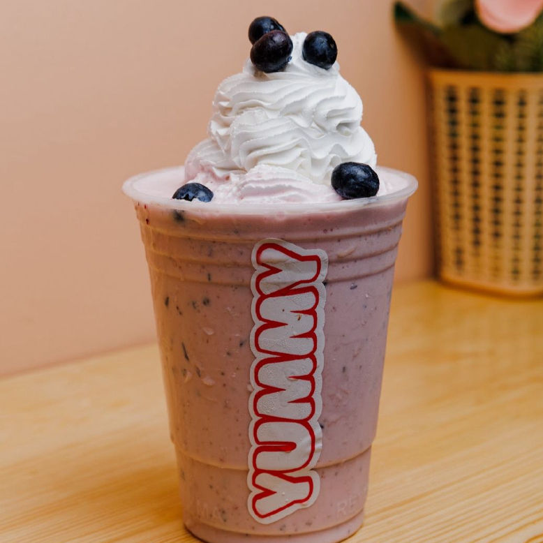 Malteada de Frutos Rojos
