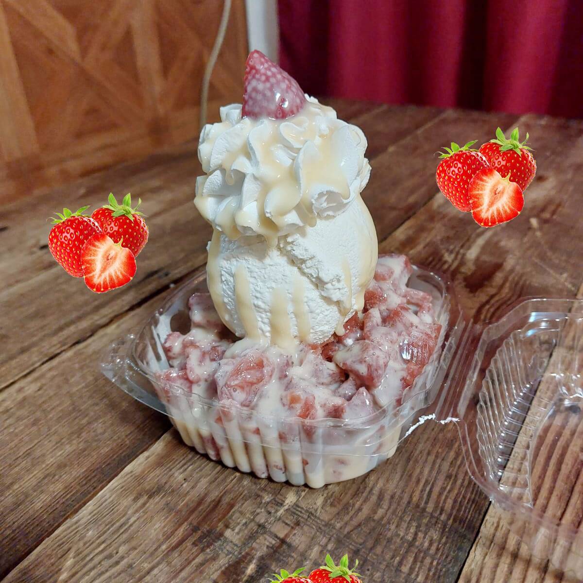 Fresas con Crema Sencillas