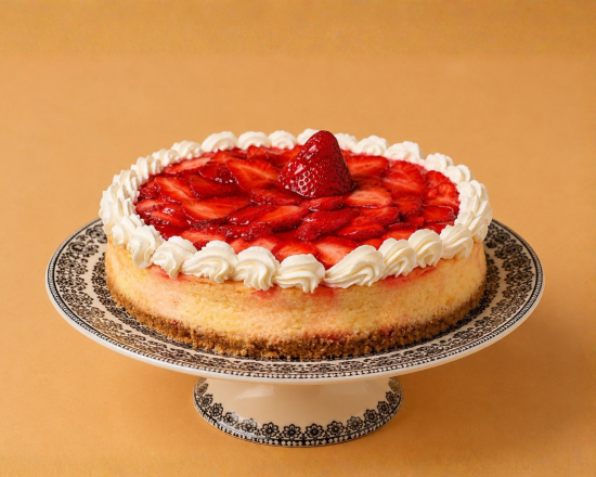 Philadelphia cheesecake fresa