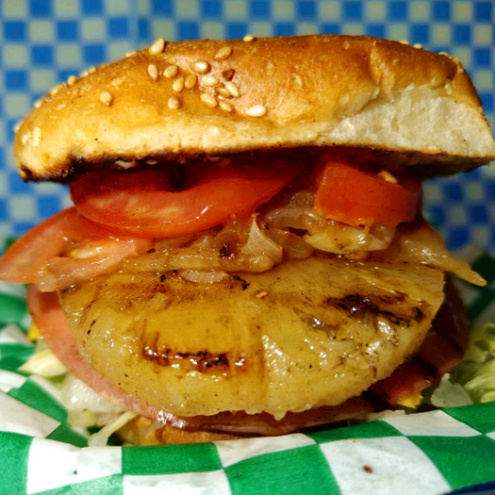 Hamburguesa Hawaiana