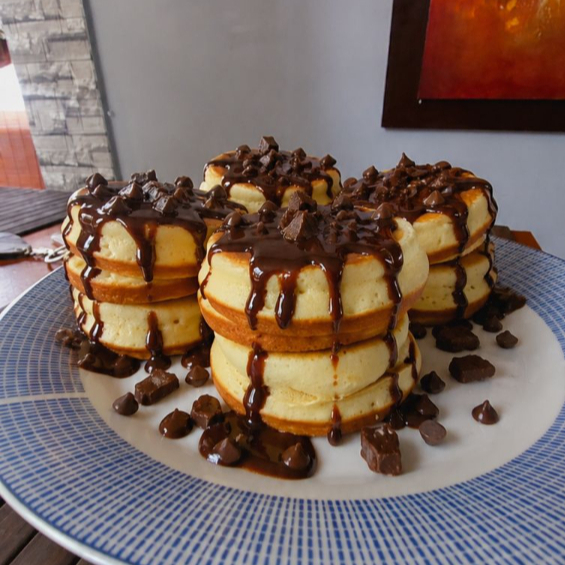Panquecas Fudge chocolate x4