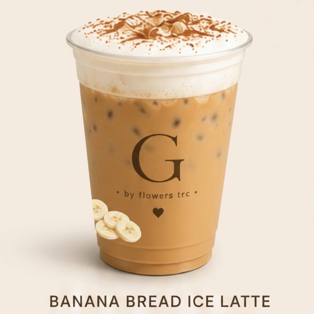 BANANA BREAD ICE LATTE