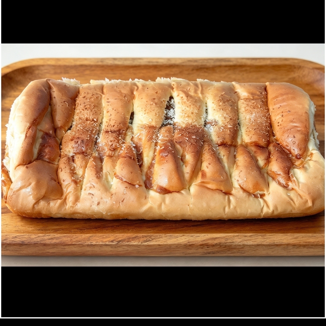 Pan Relleno de Dulce de Leche con Coco