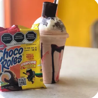 Frappe Chocorroles