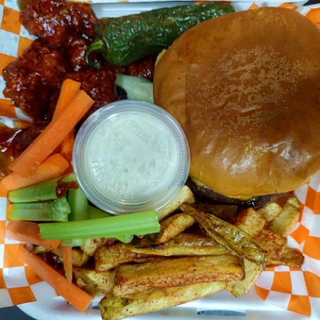 Combinación Hamburgesa - Boneless