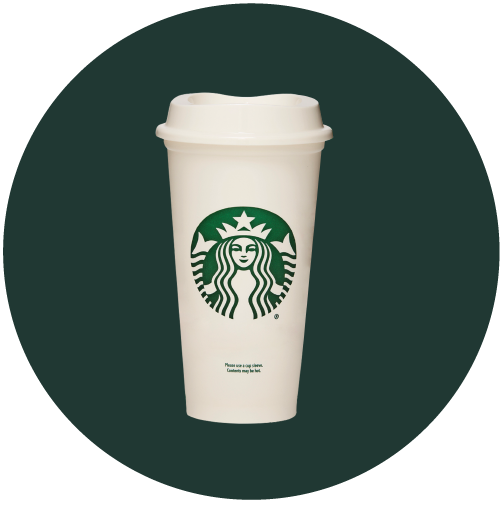 Vaso Reutilizable Blanco 16oz