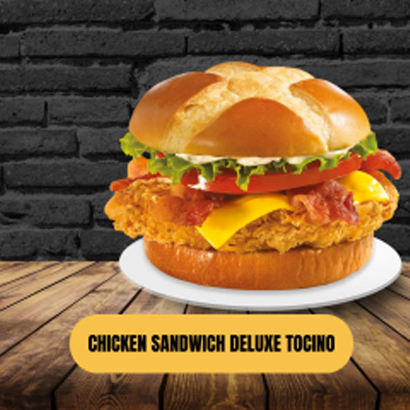 Chicken Sandwich Deluxe Tocino