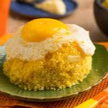 Cuscuz Com Ovo Frito