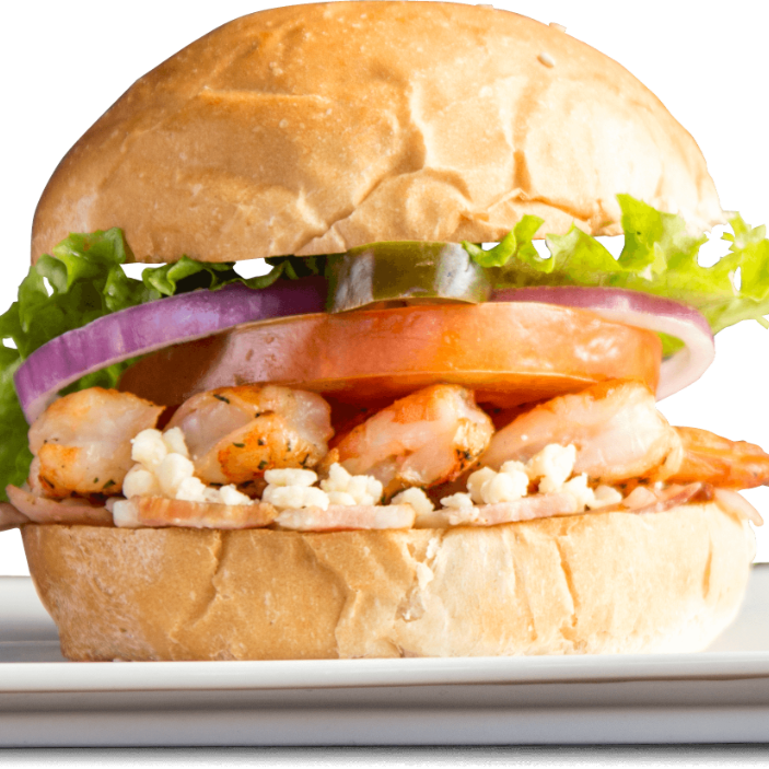 Hamburguesa de Camarón