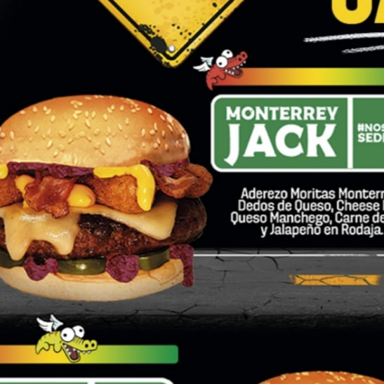 Burger Monterrey Jack