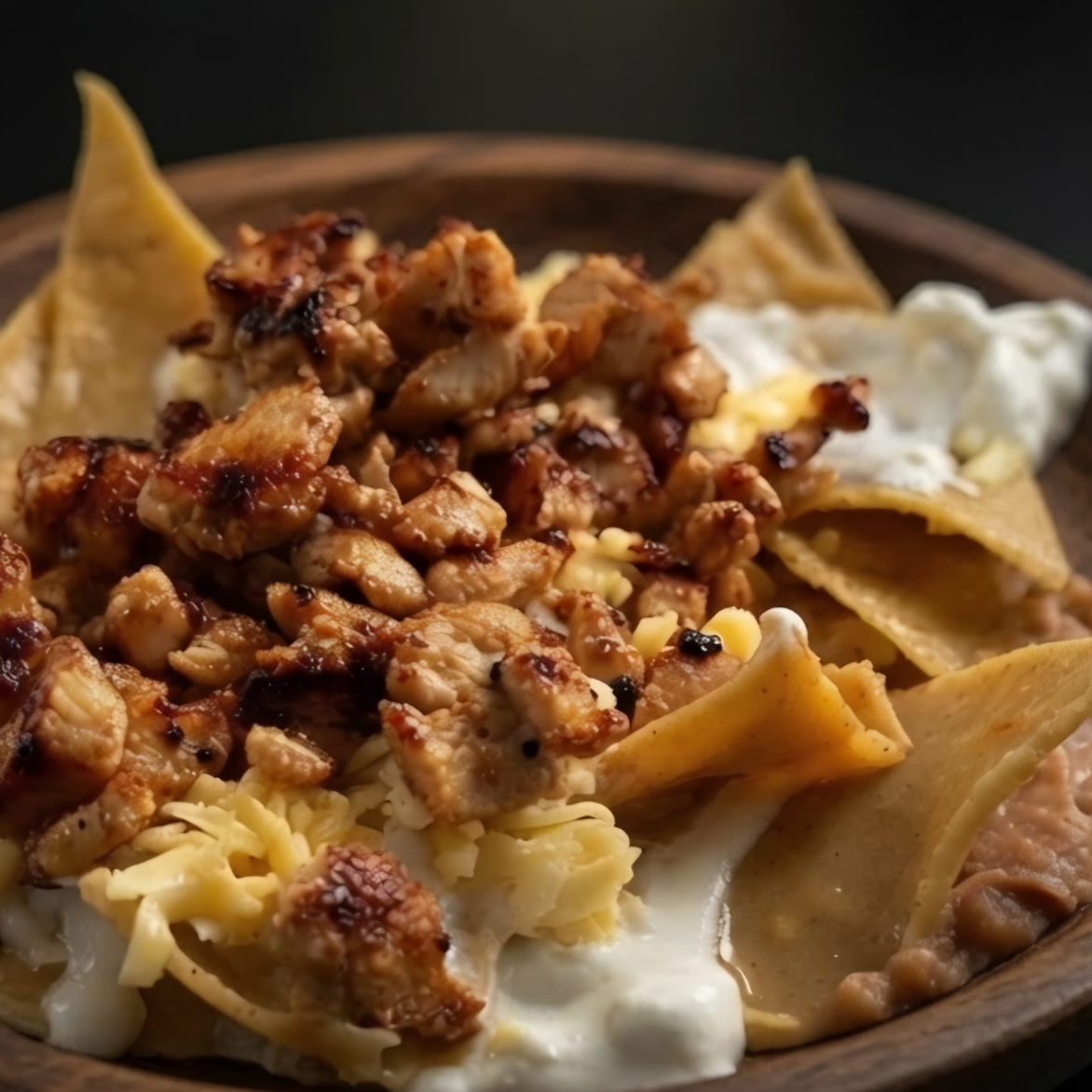 CHLAQUILES CON POLLO